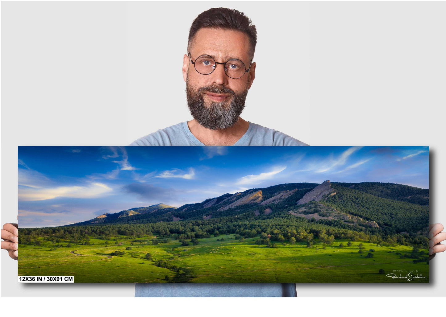 Boulder Flatirons Sunset – Colorado Canvas Art | Mountain Wall Decor Print