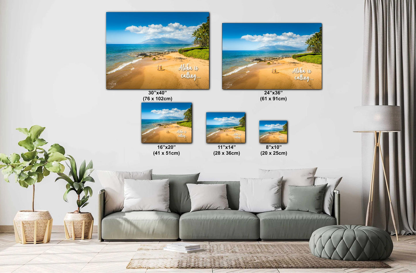 Ocean Wave Wall Art - Maui Photography Print | Vibrant Tropical Beach Decor