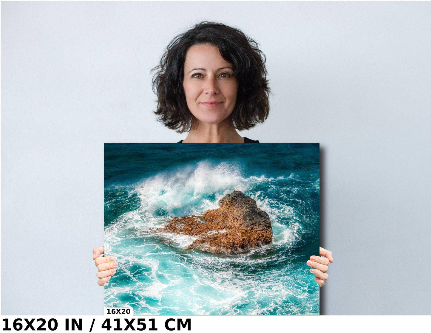 Ocean Wall Art - Coastal Decor | Nautical Beach Poster & Wave Photography Print