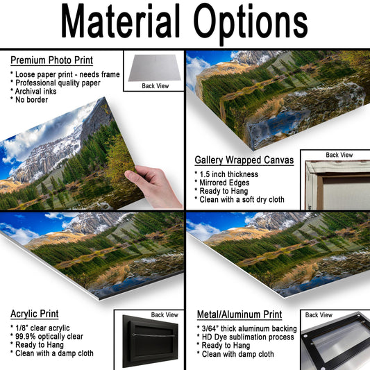 Colorado Rocky Mountains Print: Nature Wall Art (Metal, Canvas, Paper)