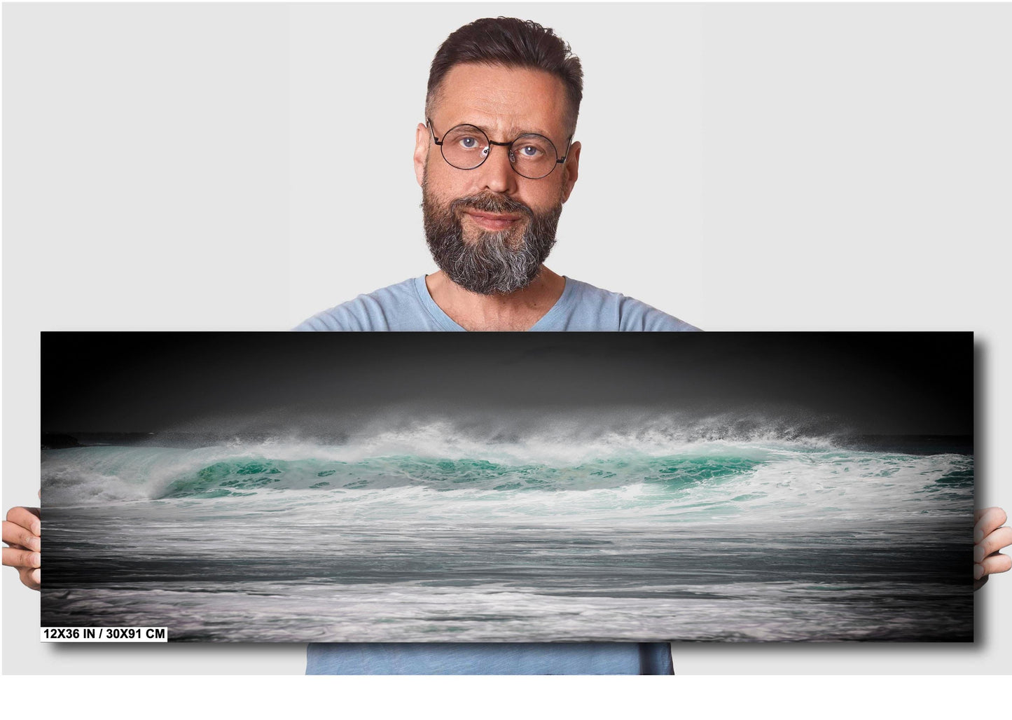 Maui Surf Wall Art – Vivid Ocean Wave Photography | Coastal Home Art Print