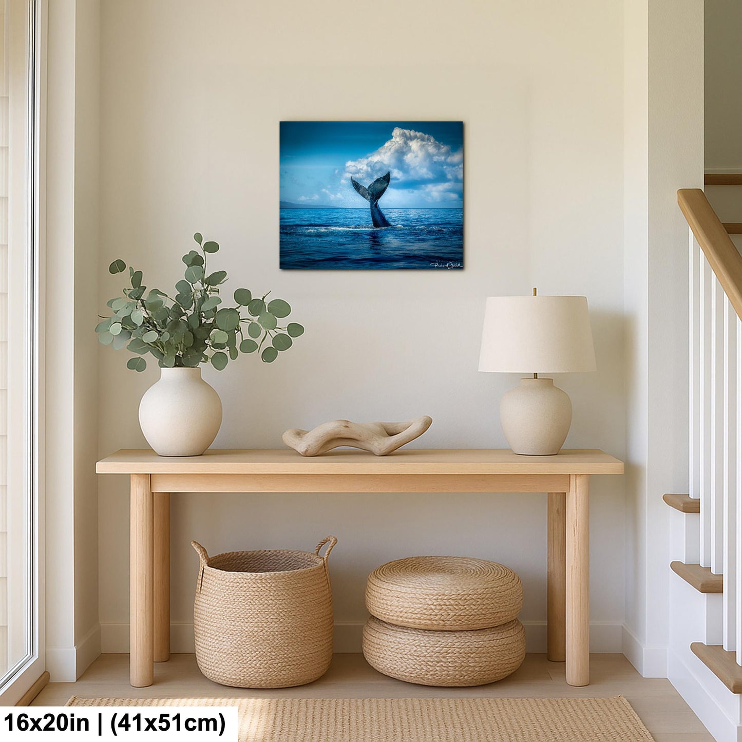 Humpback Whale Wall Art – Ocean Photo Print | Premium Photo Paper Decor