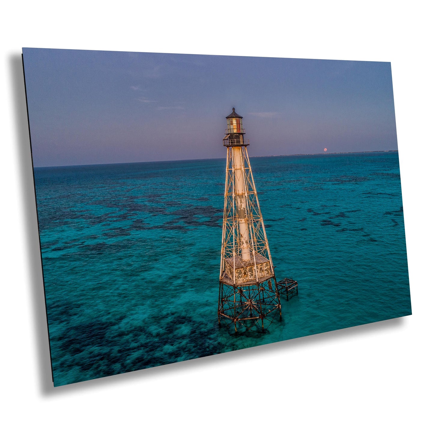 Alligator Reef Lighthouse Wall Art - Coastal Home Decor | Canvas, Metal & Acrylic Prints
