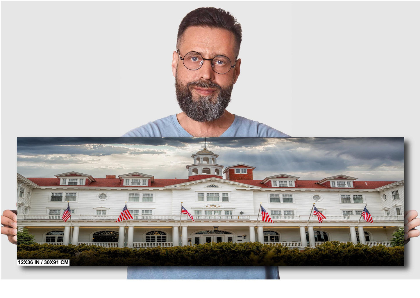 Stanley Hotel Art Print - Rocky Mountain Artwork | Estes Park Wall Decor