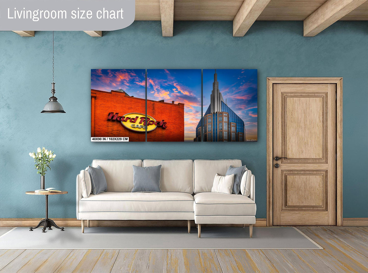Nashville Photo Print: Iconic Skyline View (Ready to Frame)