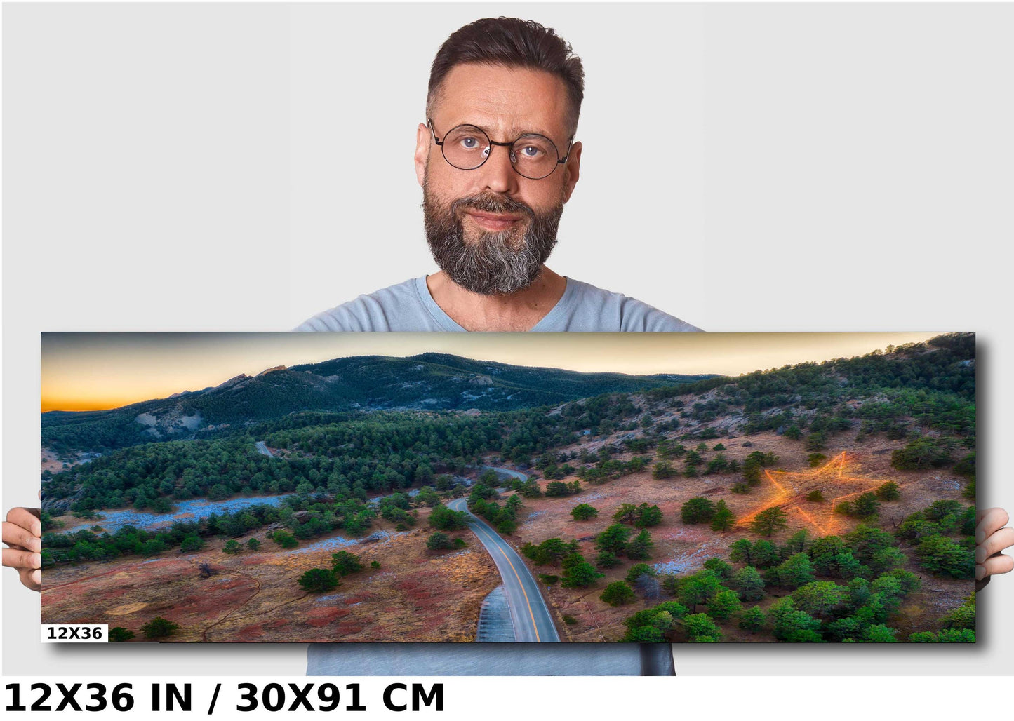 Boulder Flatirons Wall Art – Ready To Hang Canvas, Colorado Mountain Decor