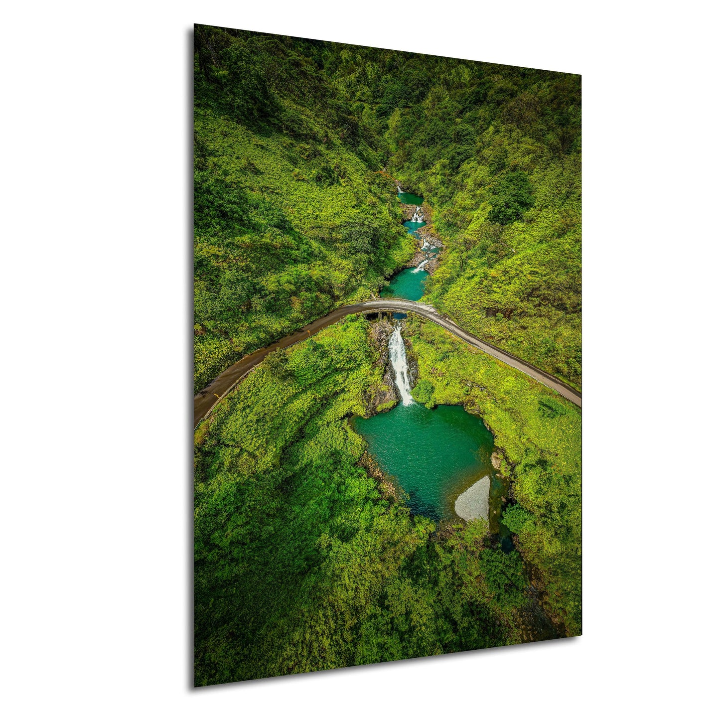 Road to Hana Wall Art – Maui Wall Decor | Tropical Nature Print & Scenic Poster