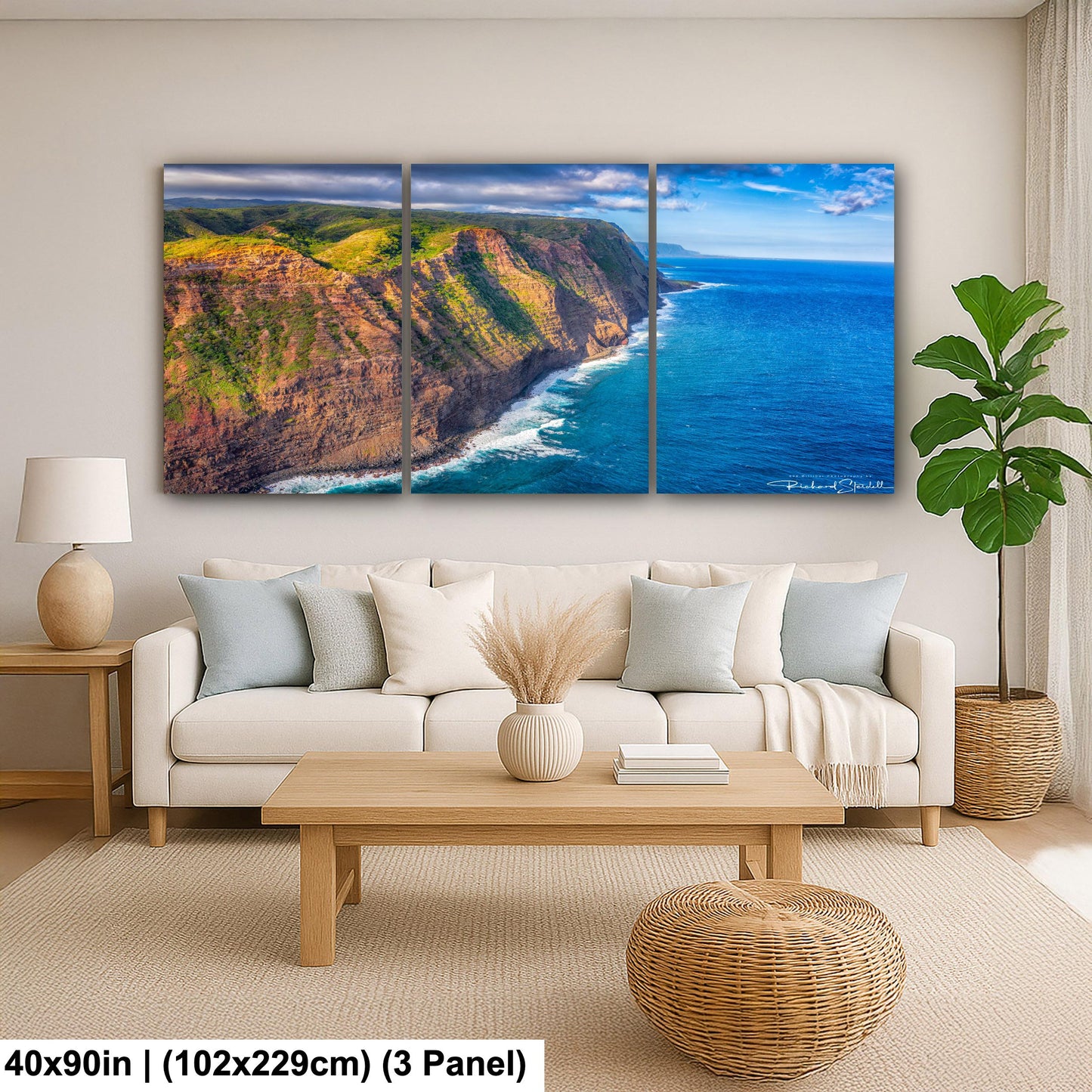 Molokai Island Photo Print - Sunrise Ocean Wall Decor