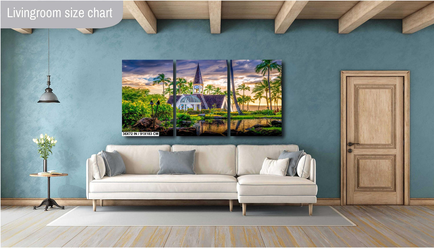 Wailea Chapel Wall Art – Maui Scenic Prints | Canvas, Metal & Acrylic Decor