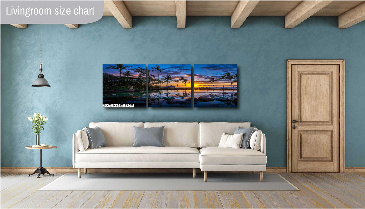 Maui Sunset Photo Print - Hawaii Wall Art | Ready To Hang Canvas & Metal Decor