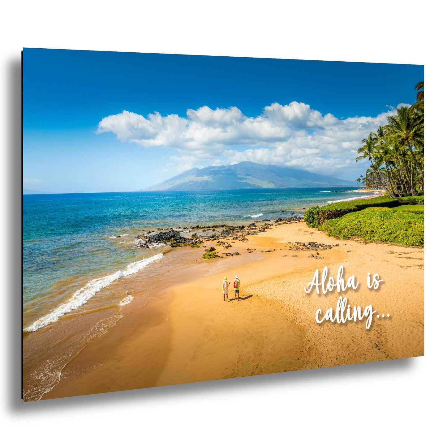 Ocean Wave Wall Art - Maui Photography Print | Vibrant Tropical Beach Decor