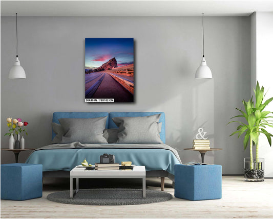 Red Rocks Landscape Print – Colorado Wall Art | Sunrise Canvas & Metal Decor