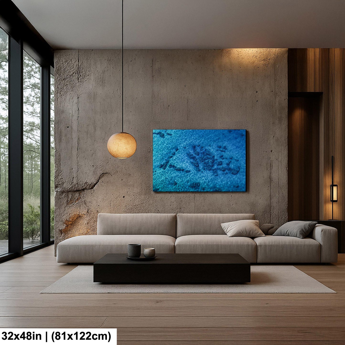 Ocean Reef Photography – Vibrant Coastal Art | Aerial Beach View Print