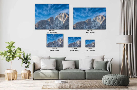 Longs Peak Photography Print - Rocky Mountain Wall Art | Colorado Landscape Decor