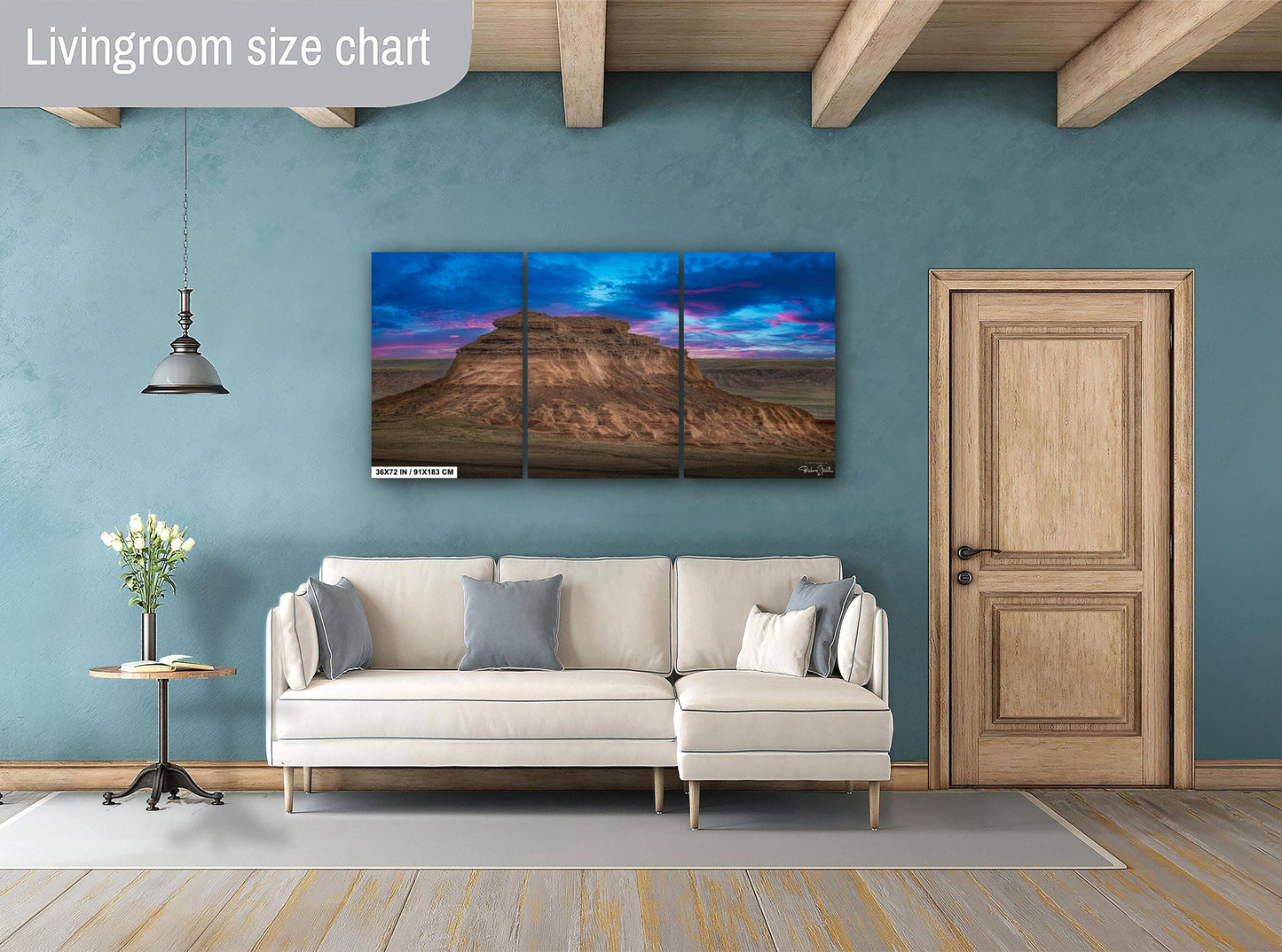 Pawnee National Grassland Print – Colorado Landscape Art | Rustic Nature Wall Decor