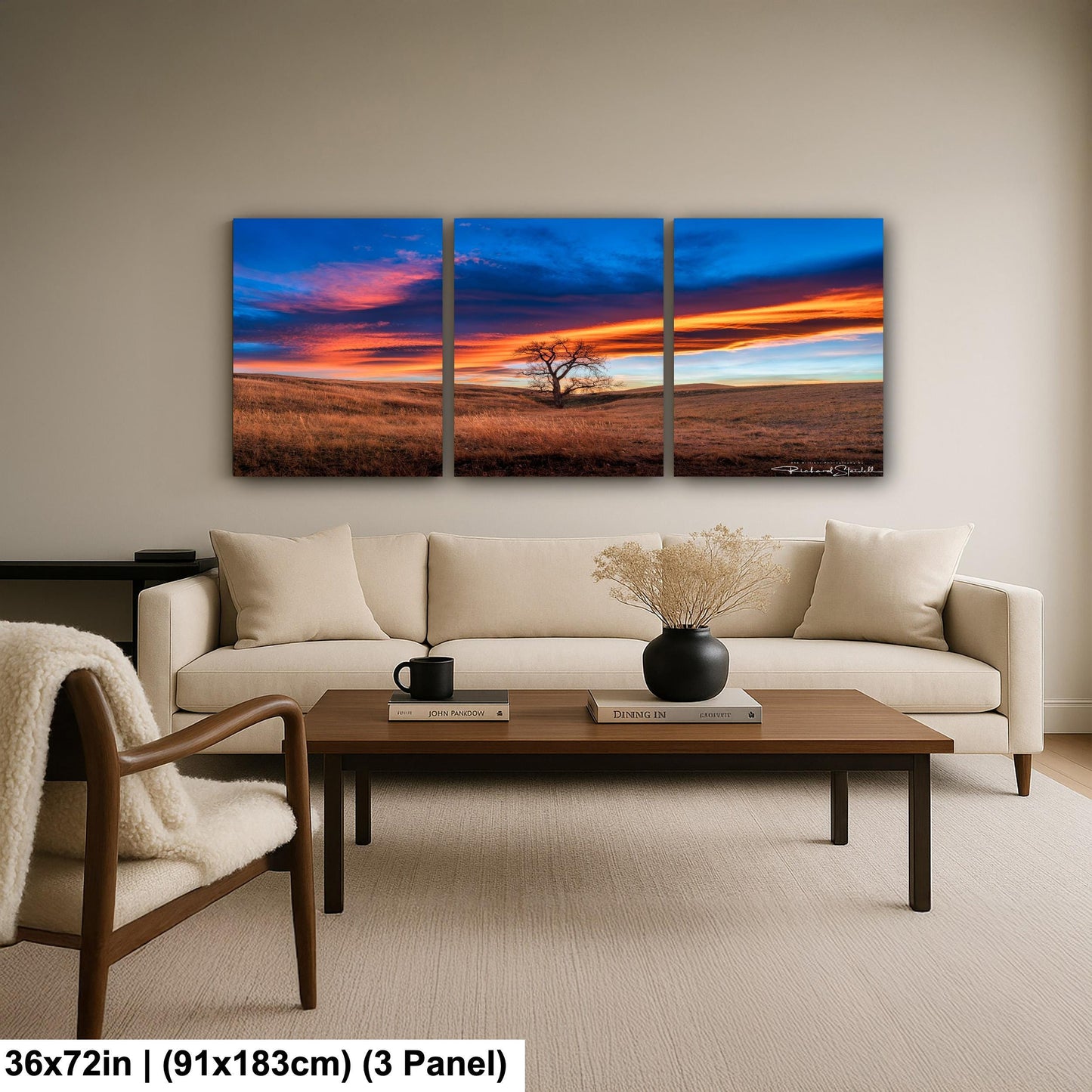 Colorado Sunset Photo Print – Western Landscape Art With Rustic Decor & Vivid Colors
