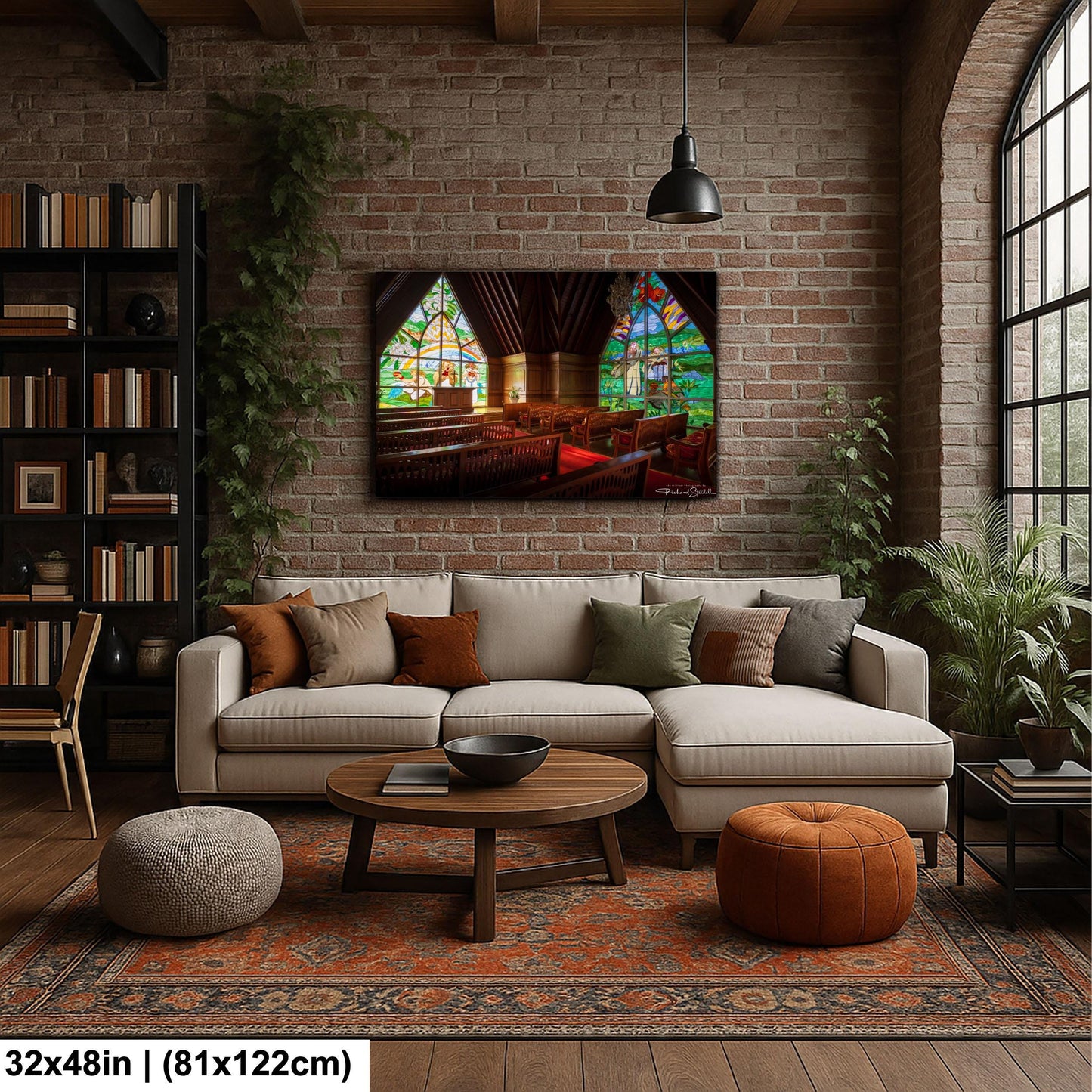 Wailea Chapel Maui Print (Ready to Hang or Paper)