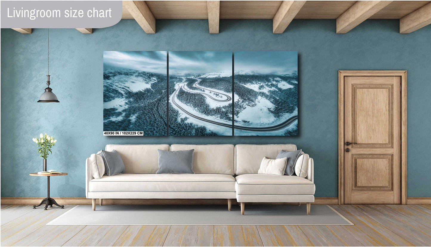 Berthoud Pass Wall Art - Colorado Mountain Print | Winter Landscape Photo Decor