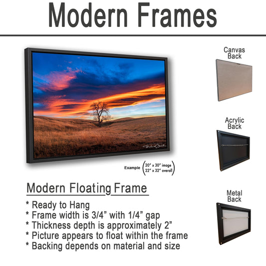 Colorado Sunset Photo Print – Western Landscape Art With Rustic Decor & Vivid Colors