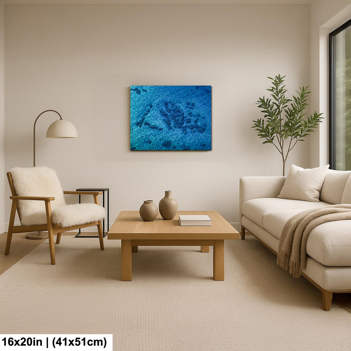 Ocean Reef Photography – Vibrant Coastal Art | Aerial Beach View Print