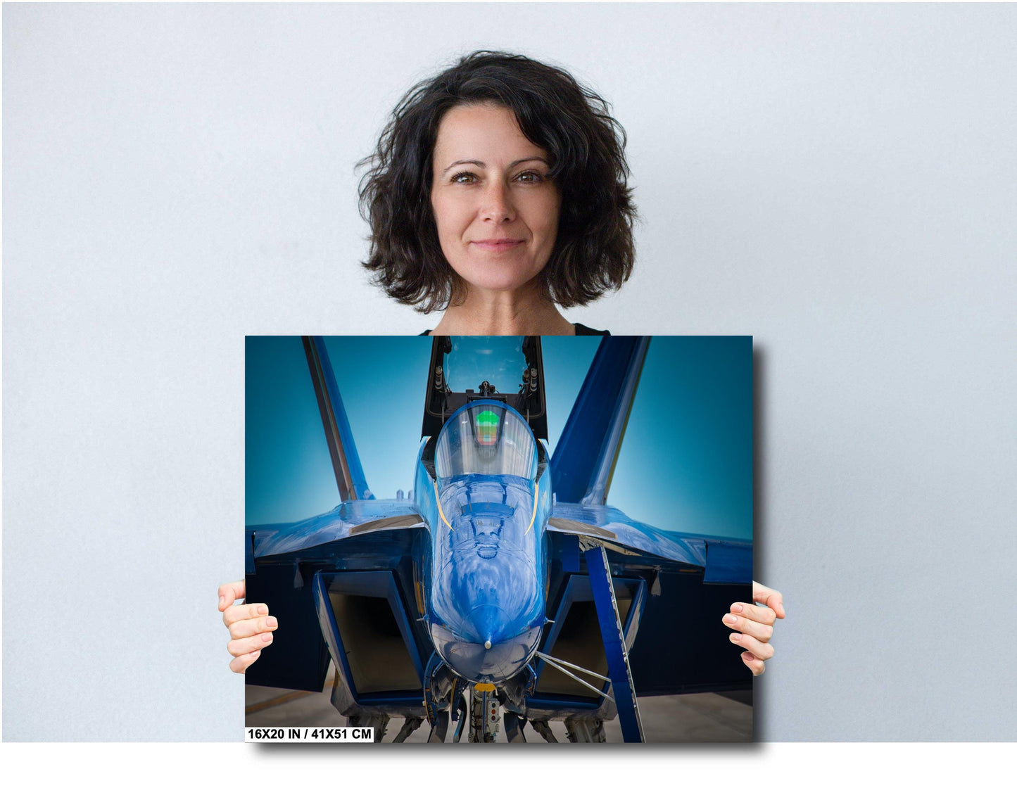 Blue Angels Canvas Print - Military Aviation Art | Fighter Jet Wall Decor