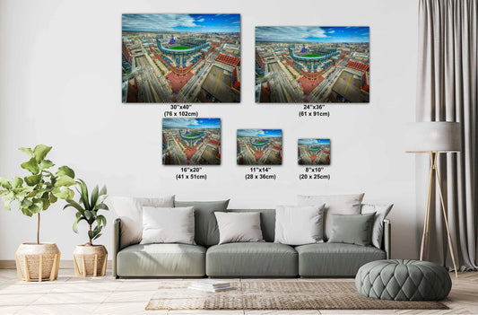 Colorado Rockies Wall Art - Coors Field Photo on Ready to Hang Canvas Print