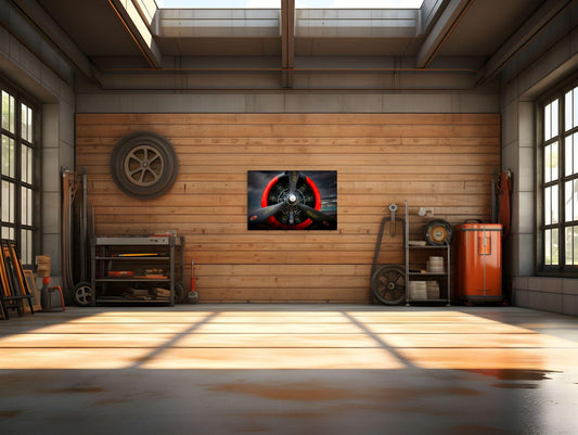 Vintage Airplane Wall Art - Retro Aviation Photography Print | Pilot Gift Decor