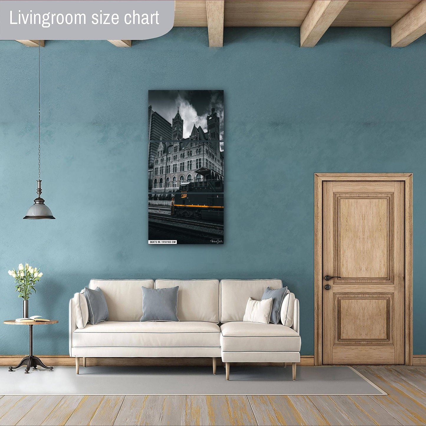 Nashville Wall Art Print – Downtown Nashville Cityscape Wall Art on Archival Photo Paper