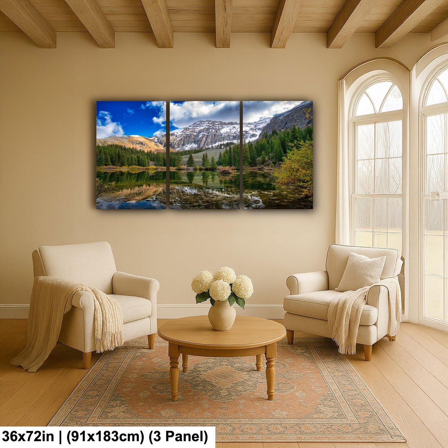 Colorado Rocky Mountains Print: Nature Wall Art (Metal, Canvas, Paper)