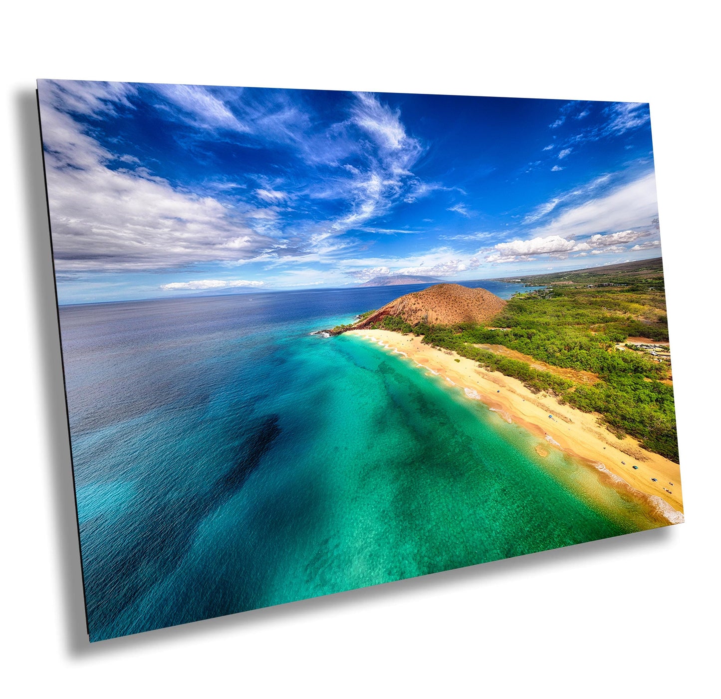 Maui Wall Art - Big Beach Canvas & Metal Wall Decor | Tropical Landscape Print