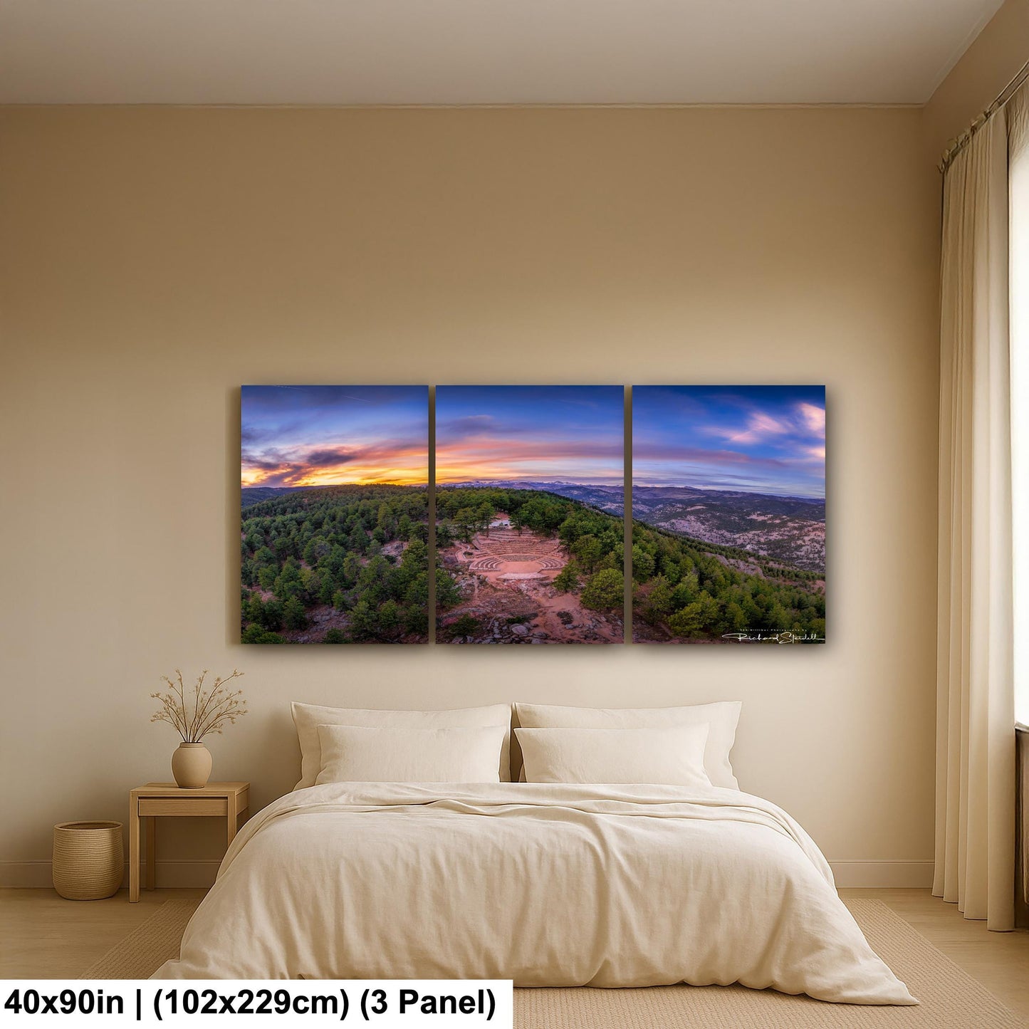 Boulder Sunrise Amphitheater Print: (Canvas, Metal or Acrylic)