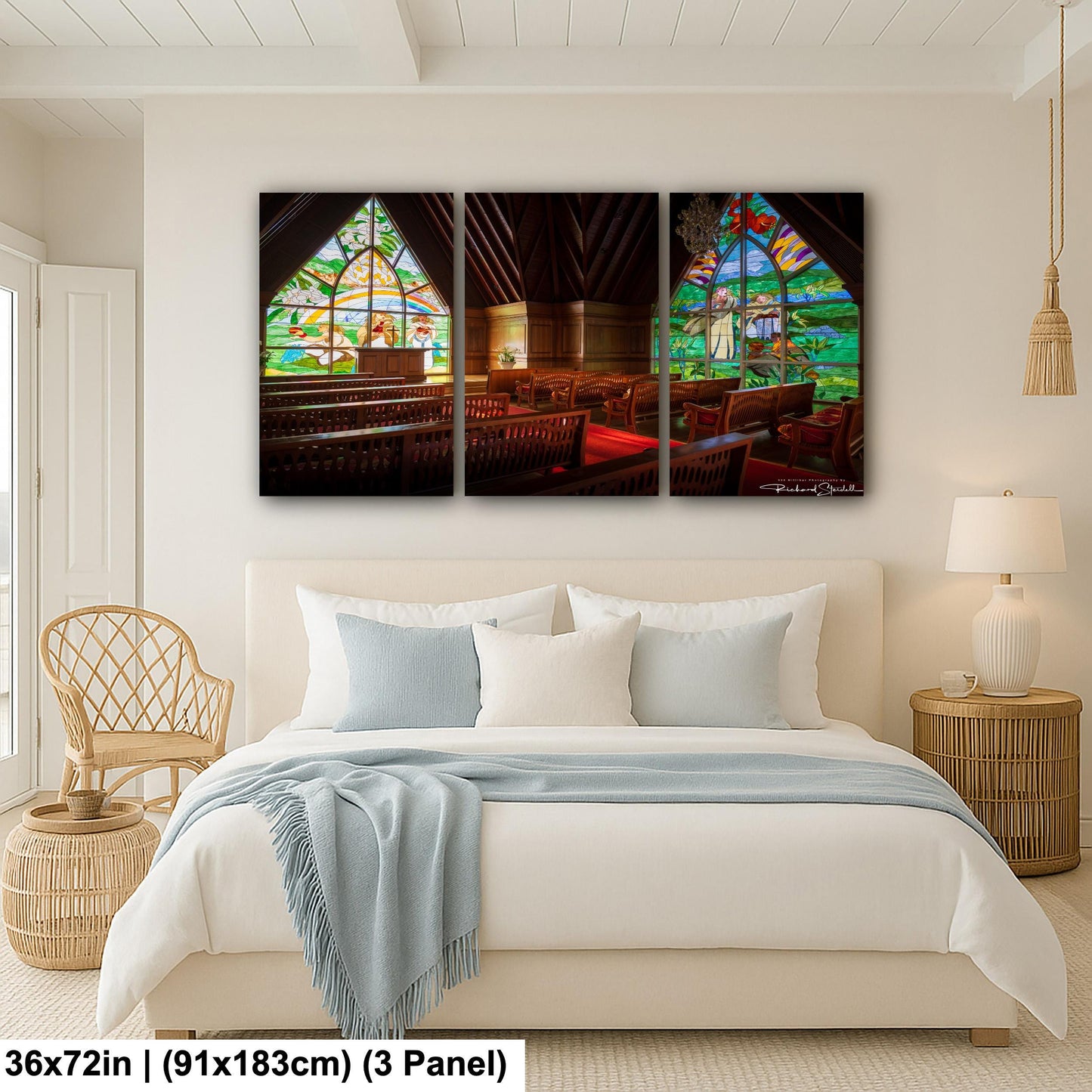 Wailea Chapel Maui Print (Ready to Hang or Paper)