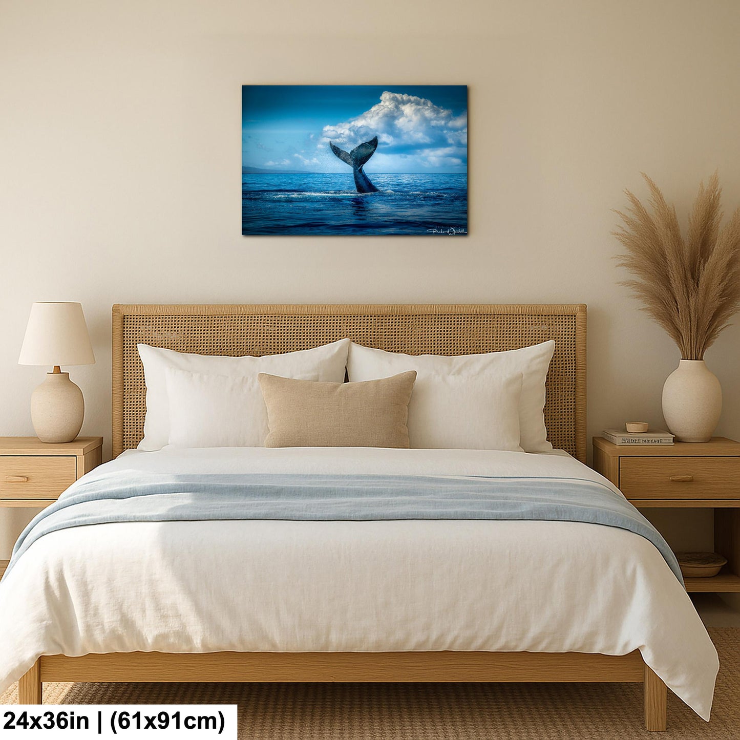 Humpback Whale Wall Art – Ocean Photo Print | Premium Photo Paper Decor