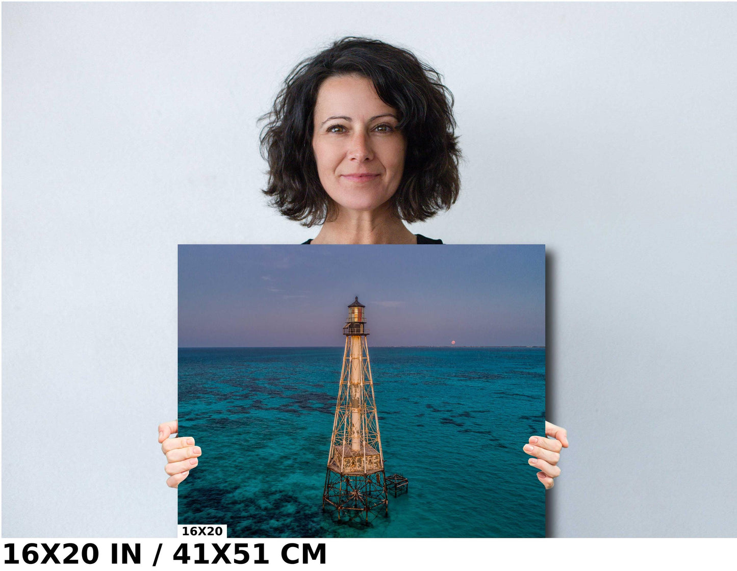 Alligator Reef Lighthouse Wall Art - Coastal Home Decor | Canvas, Metal & Acrylic Prints