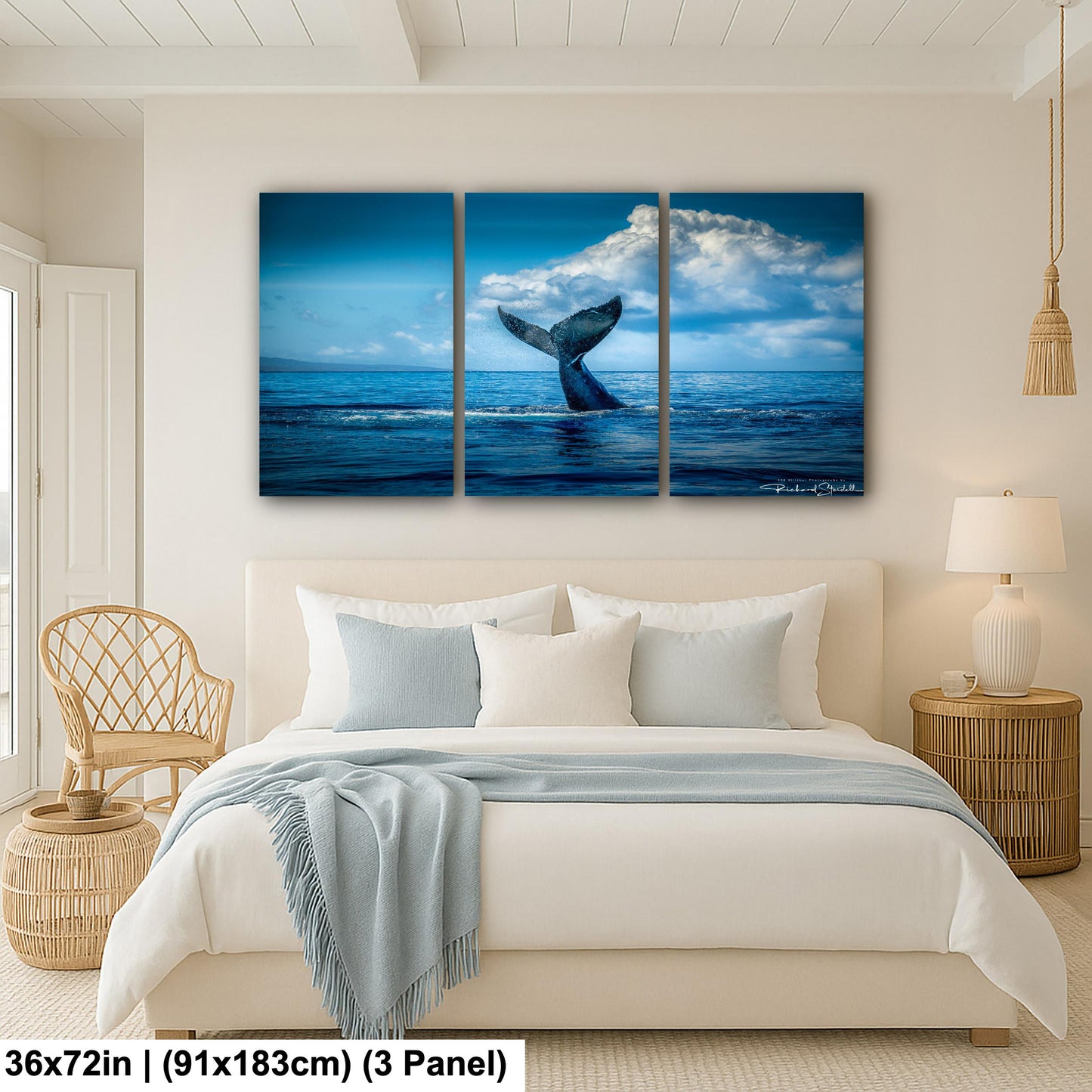 Humpback Whale Wall Art – Ocean Photo Print | Premium Photo Paper Decor