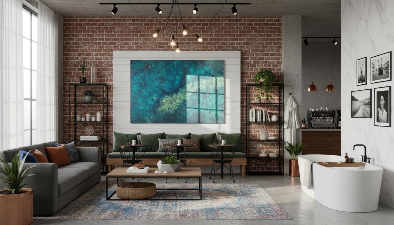 Sea Turtle Wall Art: Maui Ocean View - Tropical Coastal Decor