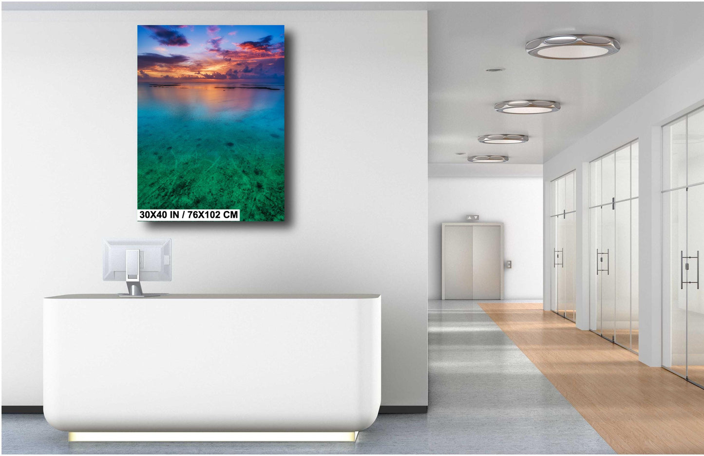 Florida Keys Sunset Canvas | Nautical Wall Decor - Vibrant Coastal Artwork