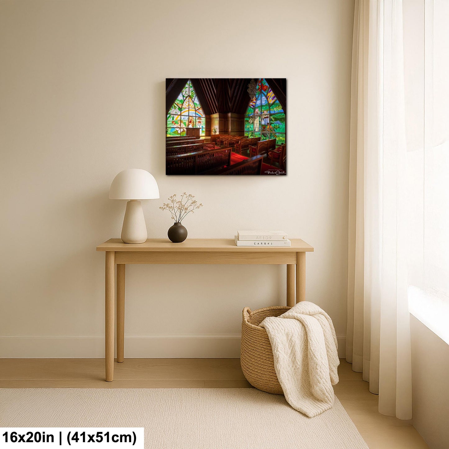Wailea Chapel Maui Print (Ready to Hang or Paper)