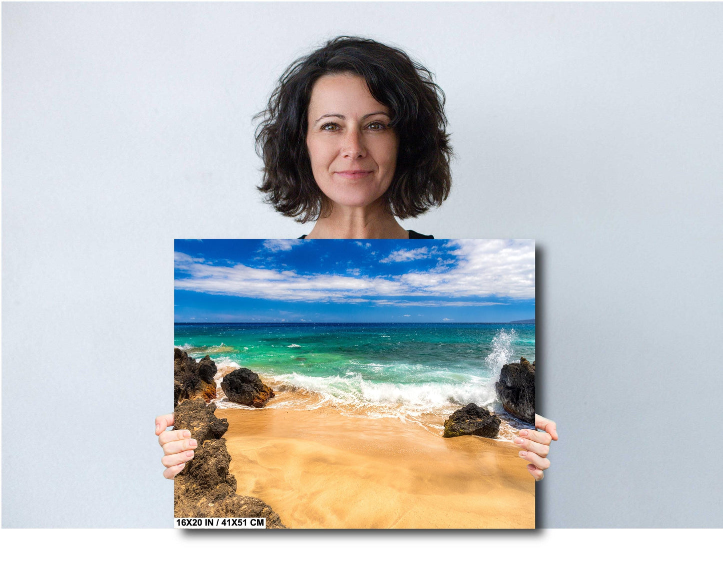 Maui Beach Wall Art – Tropical Paradise Art | Serene Coastal Photography Print