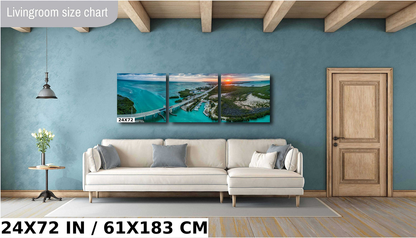 Islamorada Wall Art – Florida Keys Canvas Print | Nautical Wall Art Decor