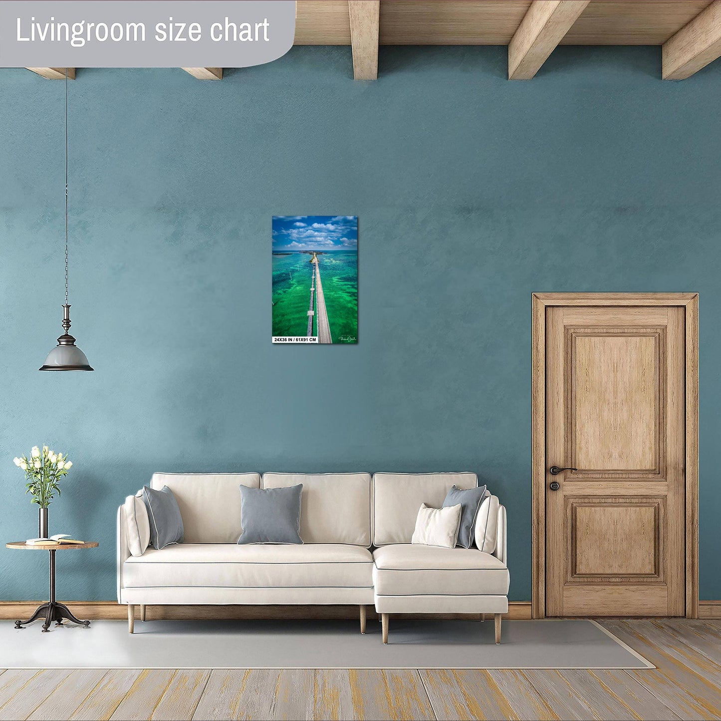 Islamorada Wall Art – US 1 Photo Art | Nautical Canvas Print & Metal Photo Print