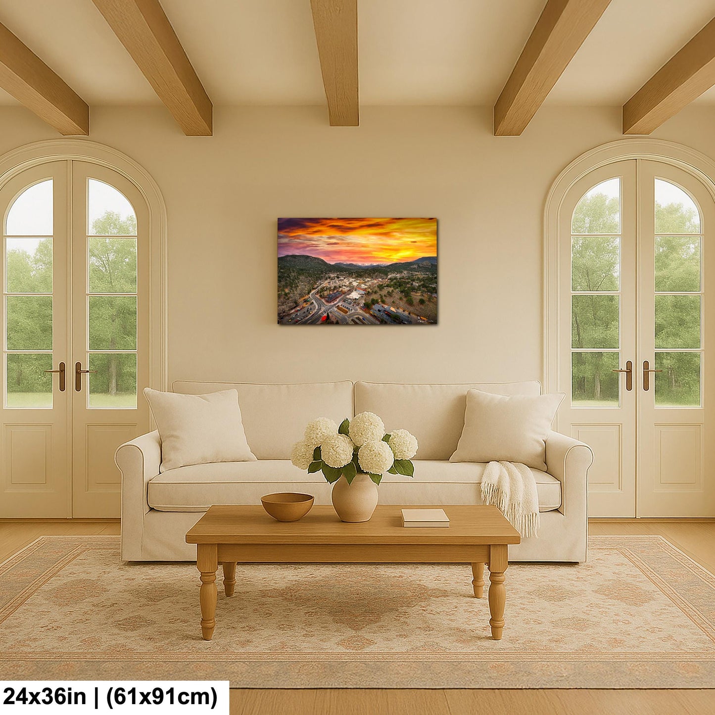 Rocky Mountain Wall Art - Estes Park Print | Premium Photo Paper & Canvas