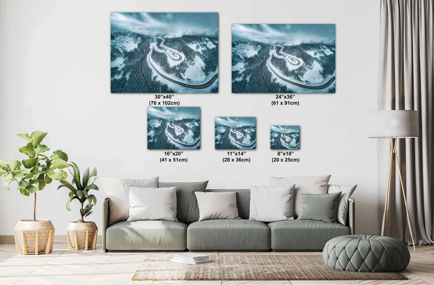 Berthoud Pass Wall Art - Colorado Mountain Print | Winter Landscape Photo Decor