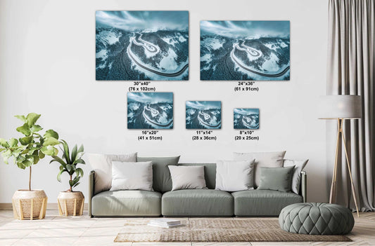 Berthoud Pass Wall Art - Colorado Mountain Print | Winter Landscape Photo Decor