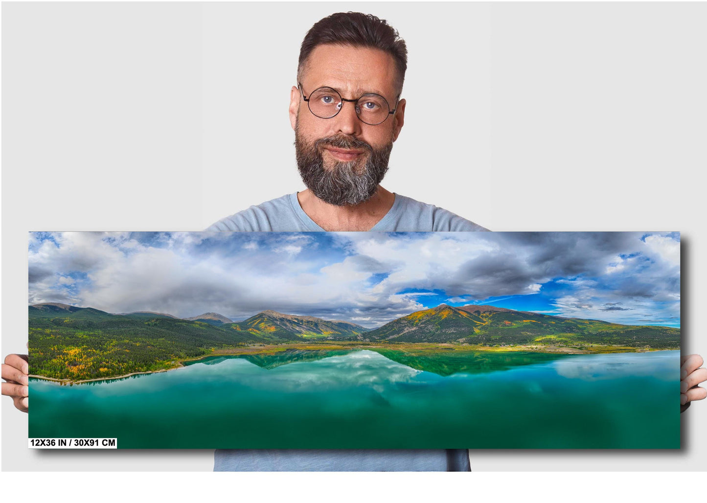 Twin Lakes Wall Art - Colorado Wall Decor | Mountain Canvas Print | Ready To Hang