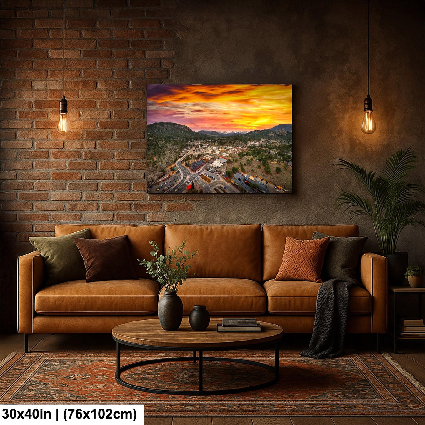 Rocky Mountain Wall Art - Estes Park Print | Premium Photo Paper & Canvas