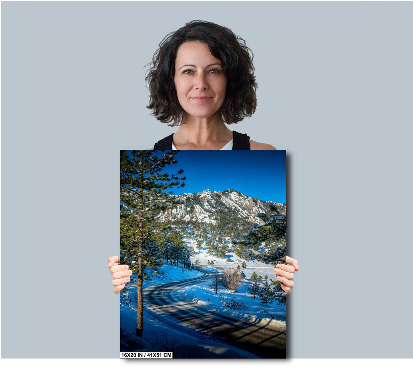 Boulder Flatirons Wall Art – Colorado Mountain Decor | Ready To Hang Canvas