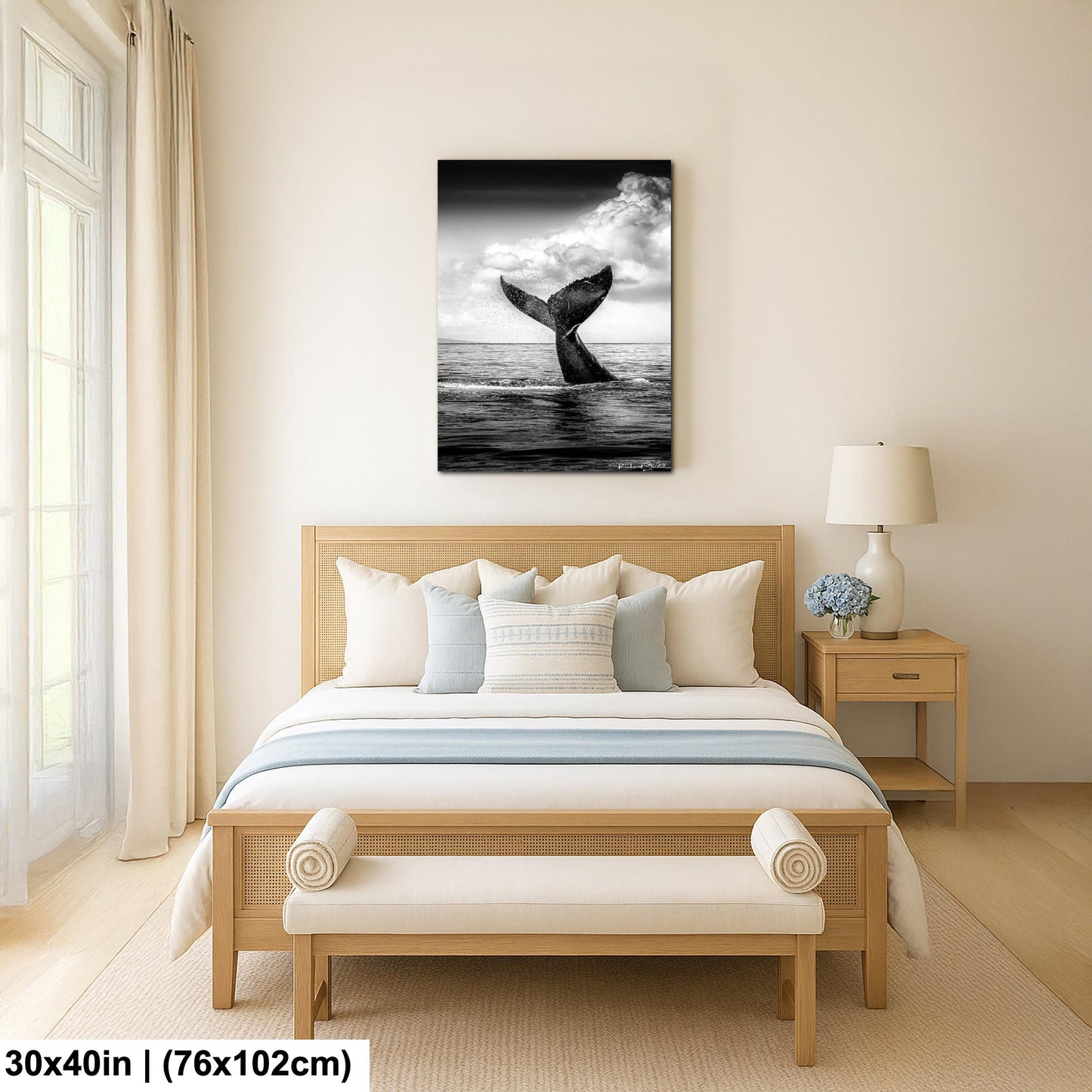 Humpback Whale Wall Art - Ocean Photo Print | Premium Paper & Canvas Decor