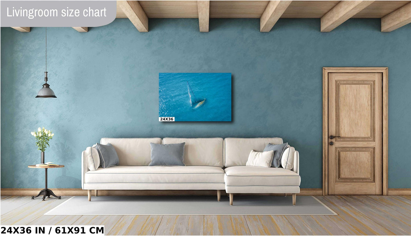 Shipwreck Sailboat Wall Art - Florida Keys Decor | Ready To Hang Canvas & Metal Print
