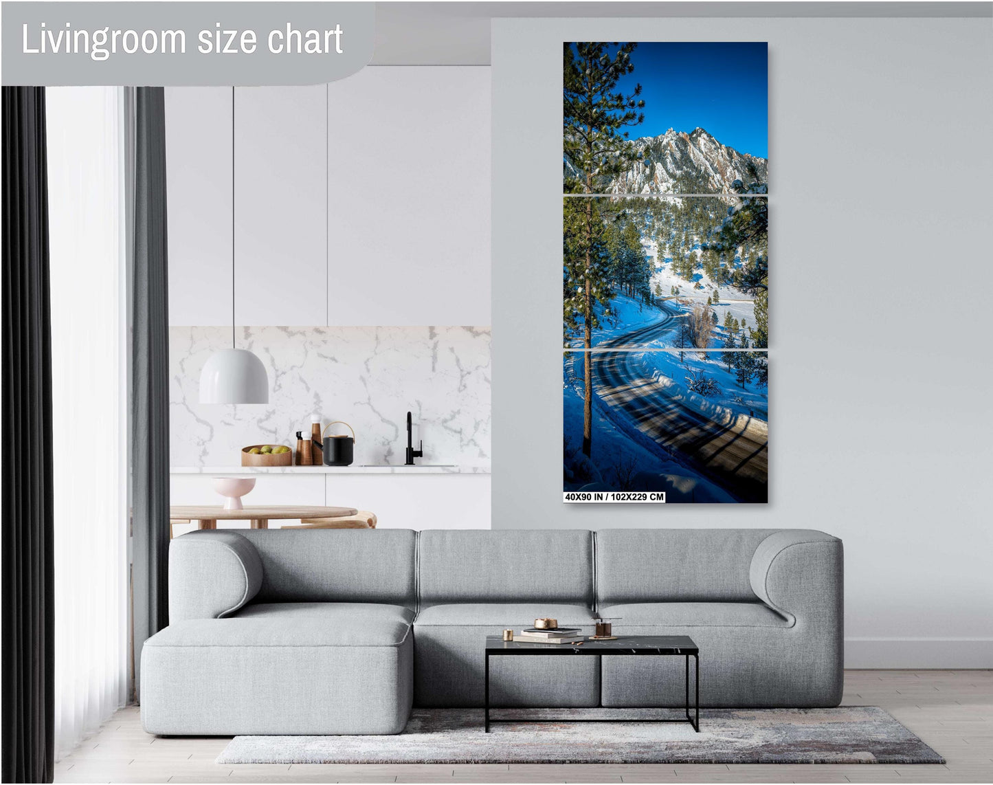 Boulder Flatirons Wall Art – Colorado Mountain Decor | Ready To Hang Canvas